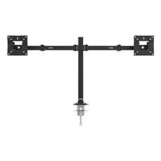 Suporte Articulado para 2 Monitores 17" a 32" Vesa 75x75 100x100 Organizador de Fios Clanm Gamer