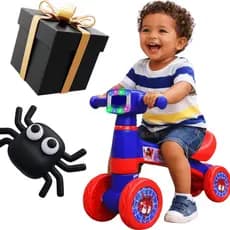 Bicicleta De Equilíbrio Com Luzes Som Motoca Infantil Para Bebês A Partir De 18 Meses presente natal