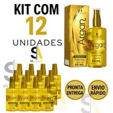 Kit 12 und Óleo Supreme Argan Mary Life 60ml - SEM CAIXINHA-  Original