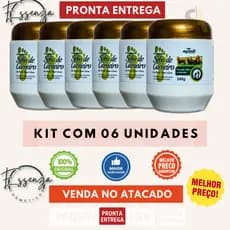 KIT 6 Unidades Creme Sebo de Carneiro Apinil 240g Pés e Mãos | Original Atacado Revenda