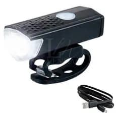 Farol Bike Luz Led Usb Recarregável Ciclismo 300 Lumens Lanterna Bicicleta Bike A Prova D'agua