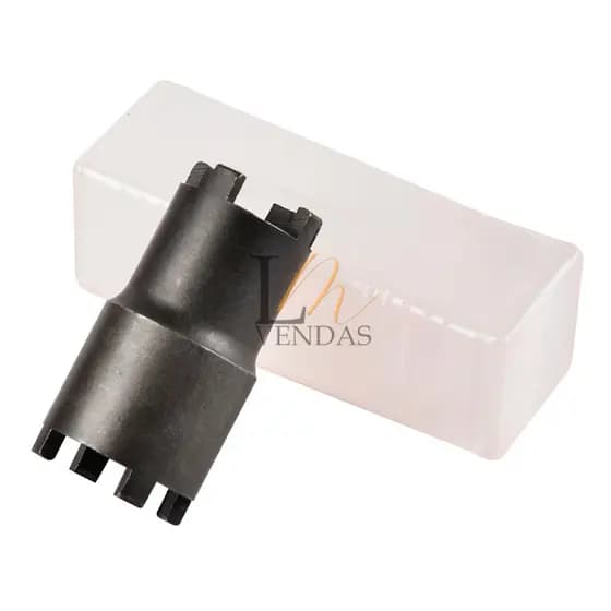 Ferramenta Chave Castelo Dupla Para Bomba Óleo Moto Cg Titan Biz 125 150 Ferramenta Para Soltar a Porca do Filtro Centrifugo Bomba De Oleo