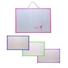 Lousa Quadro Branco Magnético Para Recados e Lembretes Com Caneta 50x35 cm