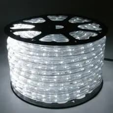 Mangueira De Led 5 Metros Cor Única Branco Frio 110v + Conector Brinde