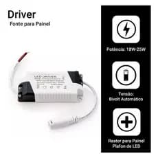 Driver Led Fonte Reator 18-25w