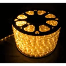 Mangueira De Led 5 Metros Cor Única Branco Quente 110v + Conector Brinde Favorito
