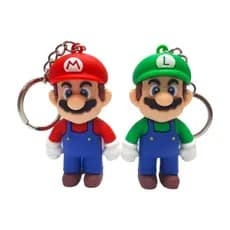 Chaveiro Genérico do Mario Bros/ Chaveiro emborrachado personagens Mario Brós