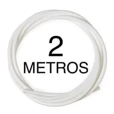 Mangueira Para Filtro Purificador Bebedouro 1/4 - 2 Metros (Branca)