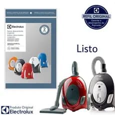 Kit 3 Sacos Aspirador de Pó Electrolux Original - Listo (SBENE)