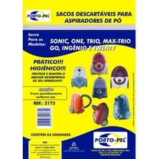 Kit 6 Sacos Aspirador de Pó Electrolux - Go (2175)
