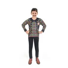 Camisa Junina Infantil Fantasia Junina São João Festa Junina Balão Encantado Anjo Fantasias 447
