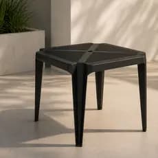 Mesa de Plástico Resistente Multiuso para Cozinha Jardim Varanda Leve Durável Fácil Limpeza Alta Qualidade