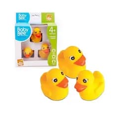 Kit Bichinhos de Borracha Brinquedos de Vinil Hora do Banho Pato Patinhos Sapo Sapinhos Banheira para Banho Bebê Piscina Bichinho Macio Perfumado