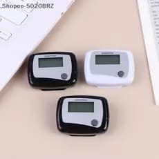 [THEBR] Contador De Passos De 1 Unidade Com Tela LCD Pedômetro De Contagem De Calorias Para Corrida , Caminhada , Fitnes