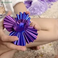 [B & H] Bola De Engrenagem Impressa Em 3D , Giratória Ou Brinquedo De Inquietação De Cubo , Pop De Para Relaxamento De E