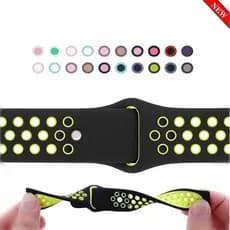 Pulseira De Relógio SmartWatch De Silicone Cor Dupla 20mm 22mm
