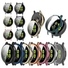 Para Garmin Vivoactive 5 Active 5 PC HD Vidro Temperado Protetor De Tela Capa TPU Caso Acessórios