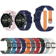 Para Haylou Solar LS05 RT LS05S RS3 LS04 RT2 LS10 GST LS02 RS4 Plus Esportes Pulseira De Silicone Respirável Buraco Cint