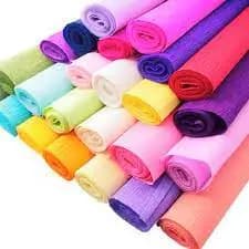 Papel Crepom 48X2M 3 unidades Escolha as Cores