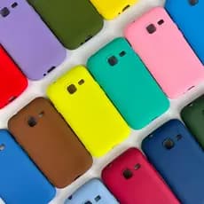 Capinha Para Samsung J1 Mini / Capa Case Silicone Aveludada Colorida Forrada (CF26)