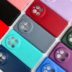 Capinha Para Realme 12 Pro/ Pro Plus / Capa Case Silicone Aveludada Colorida Forrada (CF26)
