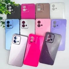 Capa Brilhante Forrada Para Motorola G84 / Capa Feminina CF68.