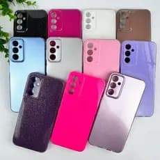 Capa Brilhante Forrada Para Samsung A14 / Capa Feminina CF68.
