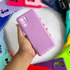 Capinha Para Xiaomi Poco F3 / RM K40 / Capa (Sem Logo) Colorida Lisa Brilhosa (CF86)