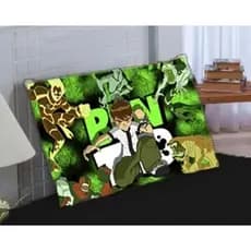 Jogo De Lençol Mini Cama 2 Peças 400 Fios  Com Fronha Estampada Personagens Super Promoção