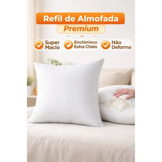 Refil De Almofada BAGUETE 30 X 50 Cm (1 Unidade)