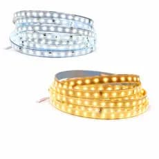Fita LED 5m 12V 60 LEDs/m Branco Frio ou Quente Alta Luminosidade para Espelho Decoração