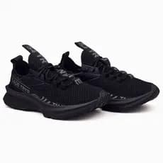 Tênis Esportivo Masculino Para Caminhar Correr Academia Caminhada Tryd 5400 Black Confortável Leve