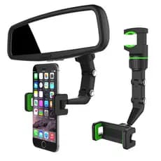 Suporte Veicular Celular Gps Trava Ajustável Retrovisor Mesa