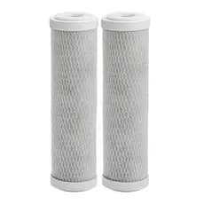 KIT 02 Refil Filtro Carvão Ativado Carbon Block 9.3/4 Encaixe