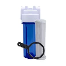Filtro para Caixa Dágua + Refil Plissado Lavável com Chave
