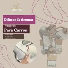 Kit Cheirinho de Carro +Refil Aromatizador para Carro +Refil Aromatizador Difusor para Carro
