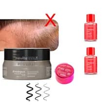 Máscara Encorpax Prohall Volume Capilar + 2 Reparador 7ml/Mini Equalize 50g