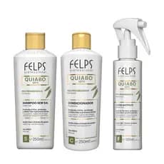 Kit Felps Professional Quiabo XBTX Pós Progressiva (3 itens)