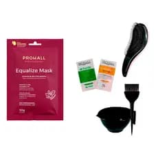 Mini Equalize Mask Prohall 50g +Cumbuca/Escova/Sachê