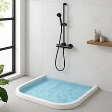 Barreira de Agua Retenção em Silicone Vedação Area Molhada Banheiro Box Lavanderia