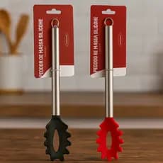 Pegador de Massas de Silicone com Cabo em Inox Cozinha 31cm