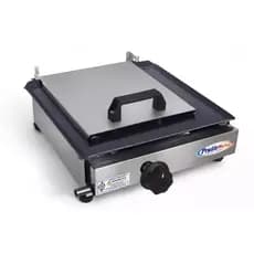 Chapa Sanduicheira Chapeira 30x30 Para Hot Dogs Lanches Em Inox