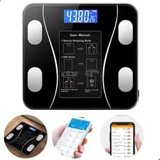 Balança Digital Corporal de Bioimpedância 180 kg Com Memória