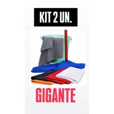 Pano de Chão Microfibra Grande com 2 unidades (1.00 metro x 50 cm)Toalha de Limpeza Gigante Residencial Automotivo Macio