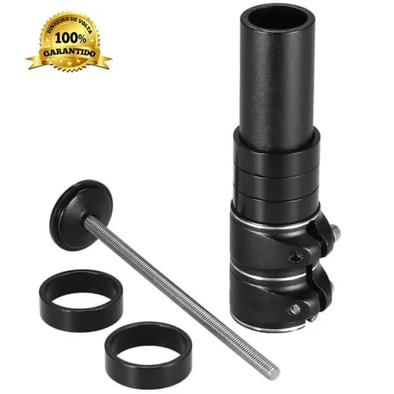 Alongador Prolongador Extensor De Mesa Guidão Suspensão Espiga Bike Bicicleta Mtb