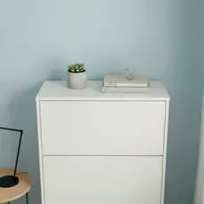 Sapateira  2 Portas Multifuncional Organizadora Para Quarto