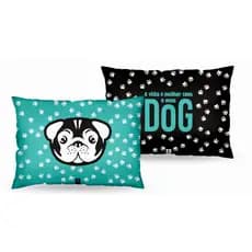 Almofada Retângulo Pq Decoração Dog - Cachorro - Brasfoot