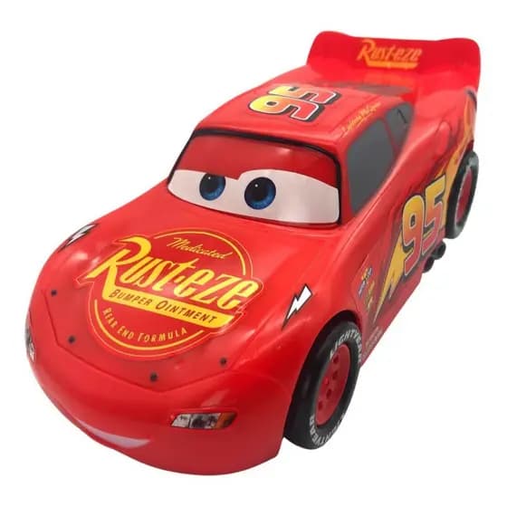 Carrinho Mcqueen C/ Fricção 28 Cm Relâmpago Carros 3 Disney