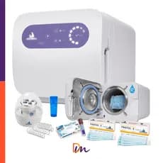 Autoclave Amora Vitale Inox 5 Litros Lilás Bivolt + Mini Incubadora +  Steritest - Cristófoli