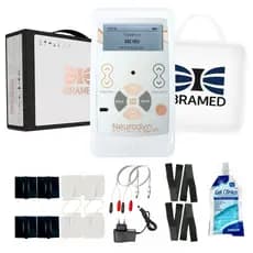 Neurodyn Tens Fes + 4 Eletrodos adesivos + 2 Cintas Elasticas - Ibramed